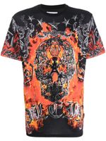 Philipp Plein t-shirt à imprimé graphique - Noir - thumbnail