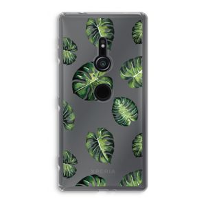 Tropische bladeren: Sony Xperia XZ2 Transparant Hoesje
