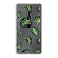 Tropische bladeren: Sony Xperia XZ2 Transparant Hoesje
