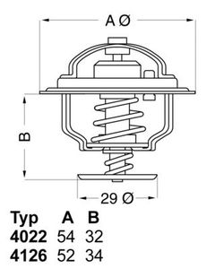 Thermostaat 412688