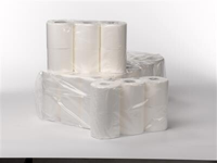 4tecx Toiletpapier 2-laags rol, super tissue cellulose 400 vel, 7 x 6 rollen 4tecx Toiletpapier 2-laags rol, super tissue cellulose 400 vel, 7 x 6 rollen