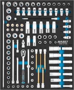 HAZET Dopsleutelset 163D-2/103 - 103-delig - 3 - 22 - E5 - E14