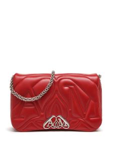 Alexander McQueen sac porté épaule The Seal - Rouge