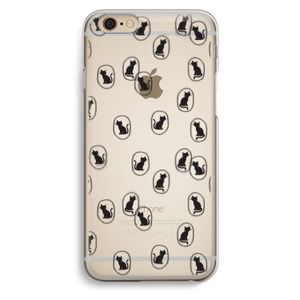 Miauw: iPhone 6 / 6S Transparant Hoesje