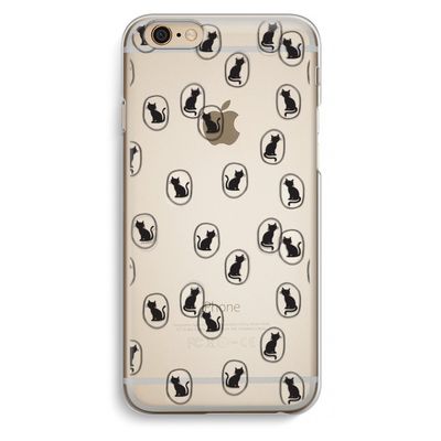 Miauw: iPhone 6 / 6S Transparant Hoesje