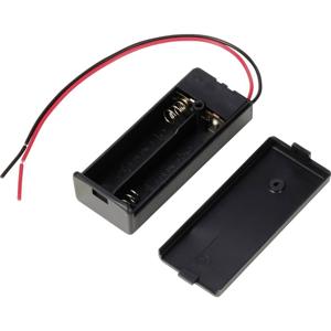 TRU COMPONENTS TC-13220664 Batterijhouder 2 AAA (potlood) Kabel (l x b x h) 64 x 26 x 18 mm