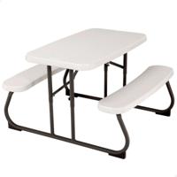 Kindertafel Lifetime Crème Opvouwbaar Picknick 82,5 x 53,5 x 90 cm Staal Plastic