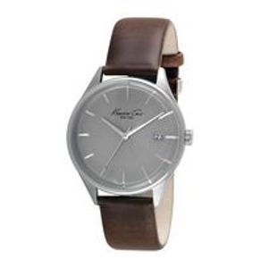 Horlogeband Kenneth Cole 10029305 Leder Bruin