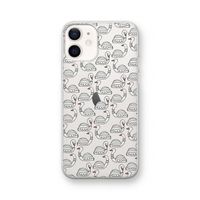 Zwanen: iPhone 12 Transparant Hoesje
