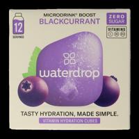 Microdrink boost blackcurrant bruistabletten 12 Stuks