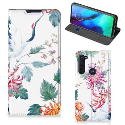 Motorola Moto G Pro | Hoesje maken | Bird Flowers