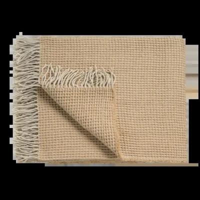 Vandyck Vandyck Home 95 Plaid bedsprei 160x260 Soft Tan