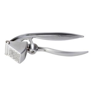 Knoflookpers Chroom - Top kwaliteit - zilver kleur - 16 cm