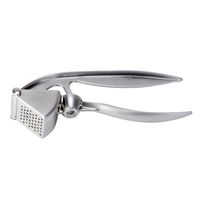 Knoflookpers Chroom - Top kwaliteit - zilver kleur - 16 cm