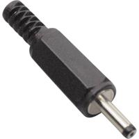 TRU COMPONENTS Laagspannings-connector Stekker, recht 2.4 mm 0.7 mm 1 stuk(s) - thumbnail