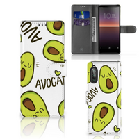 Sony Xperia 10 II Leuk Hoesje Avocado Singing - thumbnail