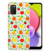 Samsung Galaxy A03S | Siliconen Case | Fruits