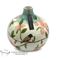 Blossom Vaas 20x20cm groen