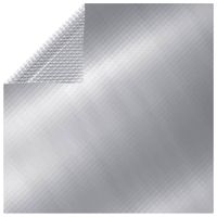 VidaXL Zwembadhoes 975x488 cm pe zilverkleurig VidaXL Zwembadhoes 975x488 cm pe zilverkleurig