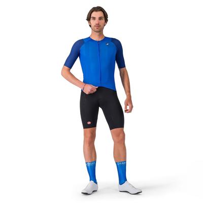 Castelli aero race 8s jersey azzurro italia heren
