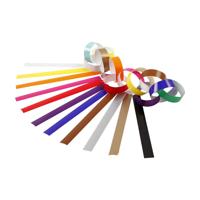 Creativ Company Slinger stroken, l: 16 cm, b: 15 mm, diverse kleuren, 2400 stuk/ 1 doos