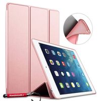 HEM Siliconen iPad hoes geschikt voor iPad 5/ iPad 6/ iPad Air/ iPad Air 2 - 9.7 Inch - Rosegold - Met Stylus - thumbnail