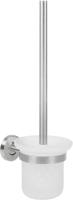Saqu Steel Toiletborstelhouder met borstel RVS