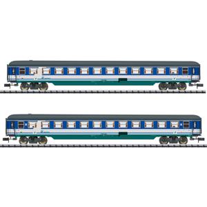 MiniTrix T18255 Set van 2 rijtuigen EC Venezia deel 4 van de MÁV-START Venezia set 4