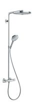 Hansgrohe Raindance Select S300 2jet Showerpipe Wit-chroom - thumbnail