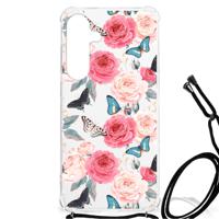 Samsung Galaxy S24 Plus Case Butterfly Roses