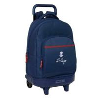 Schoolrugzak met Wielen El Pulpo Marineblauw 33 x 45 x 22 cm