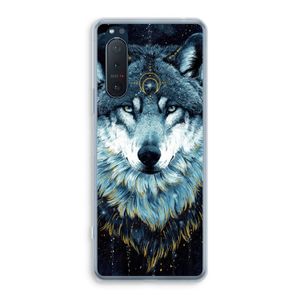 Darkness Wolf: Sony Xperia 5 II Transparant Hoesje