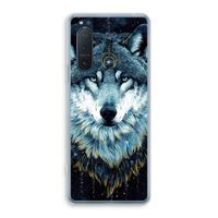 Darkness Wolf: Sony Xperia 5 II Transparant Hoesje - thumbnail