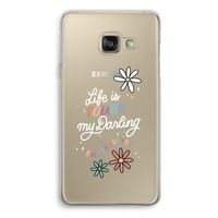 Tough Life: Samsung A3 (2017) Transparant Hoesje Tough Life: Samsung A3 (2017) Transparant Hoesje