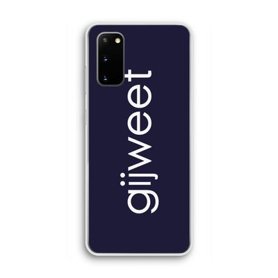 Gijweet: Samsung Galaxy S20 Transparant Hoesje