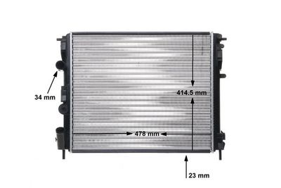 Radiateur CR35000S