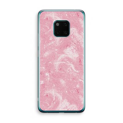 Abstract Painting Pink: Huawei Mate 20 Pro Transparant Hoesje