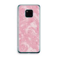 Abstract Painting Pink: Huawei Mate 20 Pro Transparant Hoesje