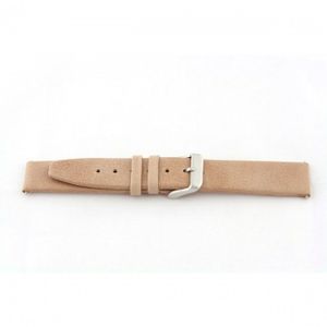 Horlogeband Universeel H850 Leder Beige 22mm