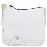 LeMieux Square Prolamb zadeldek wit maat:dr full