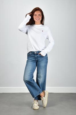 Mother jeans Mid Rise Maven Ankle 11148-1881 all your eggs in one basket