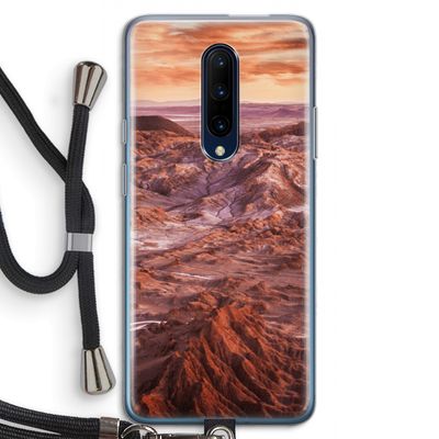 Mars: OnePlus 7 Pro Transparant Hoesje met koord