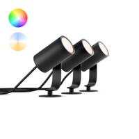 Philips Tuinspot setHue Lily 24volt - met 3 spots - 1741430P7