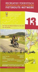 Fietskaart 13 Fietsroute-Netwerk Waals Brabant en de Samber vallei |