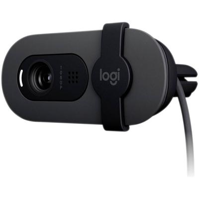 Logitech BRIO 105 Full HD-webcam 1920 x 1080 Pixel Geïntegreerd afdekpaneel, Microfoon