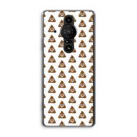 Poop emoji: Sony Xperia Pro-I Transparant Hoesje
