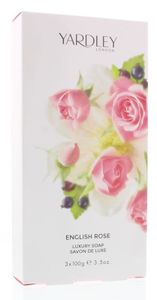 Yardley English rose zeep box 100 gr (3 st)