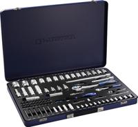 Promat /tecwerk dopsleutelset | 91-delig 1/4 + 1/2 inch | sleutelwijdtes 4-32 mm | aantal tanden 20/36 6-kant - 4000821192