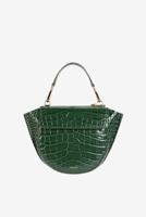 Wandler crossbody Hortensia Mini 24108-000025.2749 olive croco Wandler crossbody Hortensia Mini 24108-000025.2749 olive croco