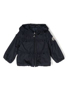 Moncler Enfant veste à détails volantés - Bleu